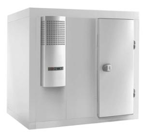 Хладилна стая нискотемпературна с обем 4,21 куб.м + агрегат и рафтове
