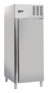 Среднотемпературен хладилен шкаф, 600х400, INOX, 800 л