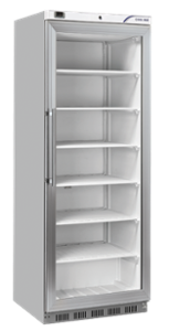 Нискотемпературен хладилен шкаф, неръждаем, клас B, 400 л