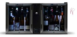Система за охлаждане с 2 бр хладилници и съхранение на тихи вина в отворени бутилки