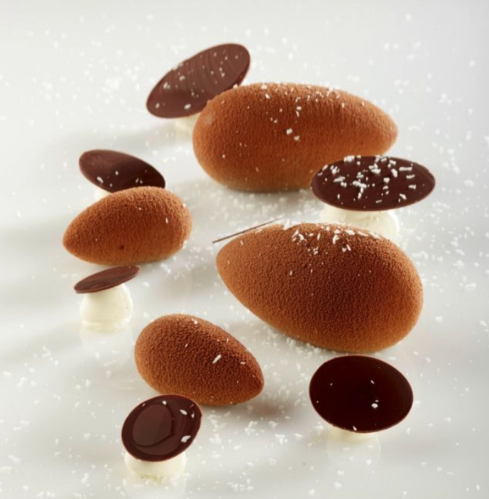 Силиконова форма за печене, 66х35х26 мм - kuhnensko.com Силиконова форма за печене, 66х35х26 мм