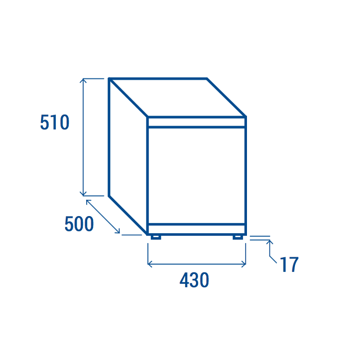 Хладилна витрина за напитки, 52 л, клас Е, черна - kuhnensko.com Хладилна витрина за напитки, 52 л, клас Е, черна