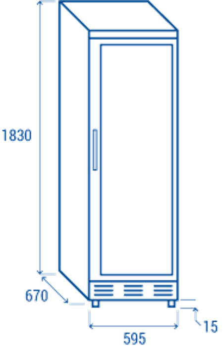 Хладилни витрини за напитки, 300 л, с или без рекламен панел, черни - kuhnensko.com Хладилни витрини за напитки, 300 л, с или без рекламен панел, черни
