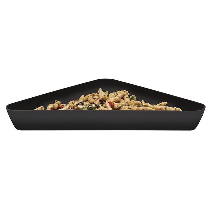 Tавa плексиглас, триъгълна 380х508х64 мм, черна, 4,2 л - kuhnensko.com Tавa плексиглас, триъгълна 380х508х64 мм, черна, 4,2 л