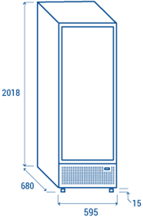 Хладилна витрина за напитки, 441 л, клас E, черна - kuhnensko.com Хладилна витрина за напитки, 441 л, клас E, черна