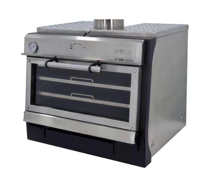 Фурна-барбекю на дървени въглища PIRA-80 LUX, настолна - kuhnensko.com Фурна-барбекю на дървени въглища PIRA-80 LUX, настолна