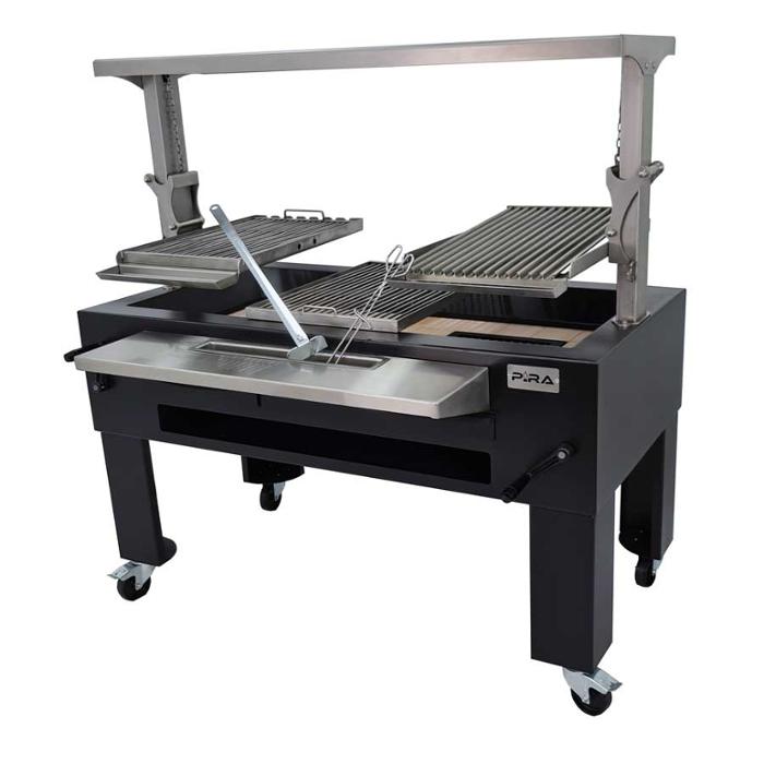 Грил на дървени въглища PIRA BBQ COMBI LUX 150, свободно стоящ - kuhnensko.com Грил на дървени въглища PIRA BBQ COMBI LUX 150, свободно стоящ