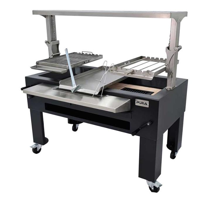 Грил на дървени въглища PIRA BBQ COMBI LUX 150, свободно стоящ - kuhnensko.com Грил на дървени въглища PIRA BBQ COMBI LUX 150, свободно стоящ