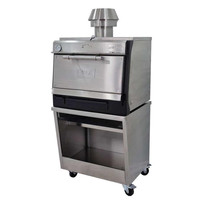 Фурна-барбекю на дървени въглища PIRA-80 LUX SD, настолна - kuhnensko.com Фурна-барбекю на дървени въглища PIRA-80 LUX SD, настолна