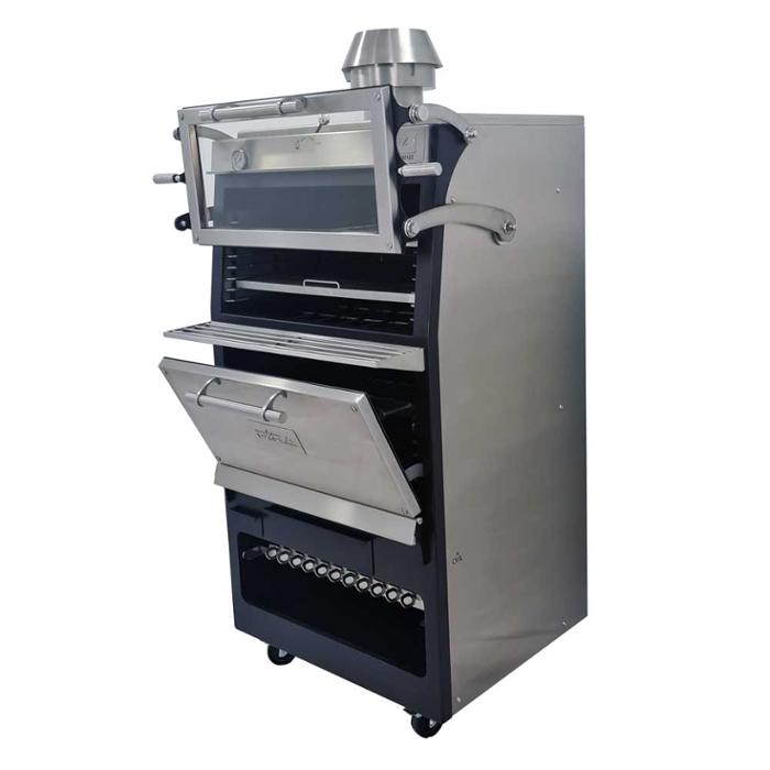 Фурна-барбекю на дървени въглища PIRA-90 D LUX, свободно стояща - kuhnensko.com Фурна-барбекю на дървени въглища PIRA-90 D LUX, свободно стояща